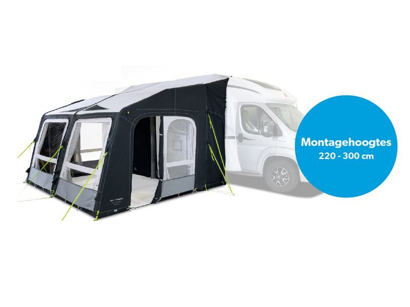 kampa Dometic campervoortent rally pro drive away 390 - Te