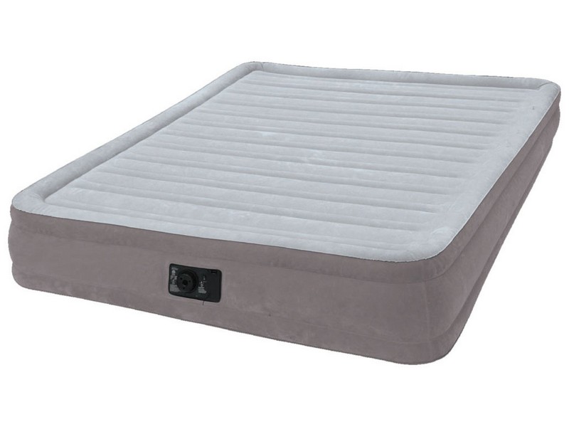 Intex velours luchtbed met comfort plush queen - Te Velde