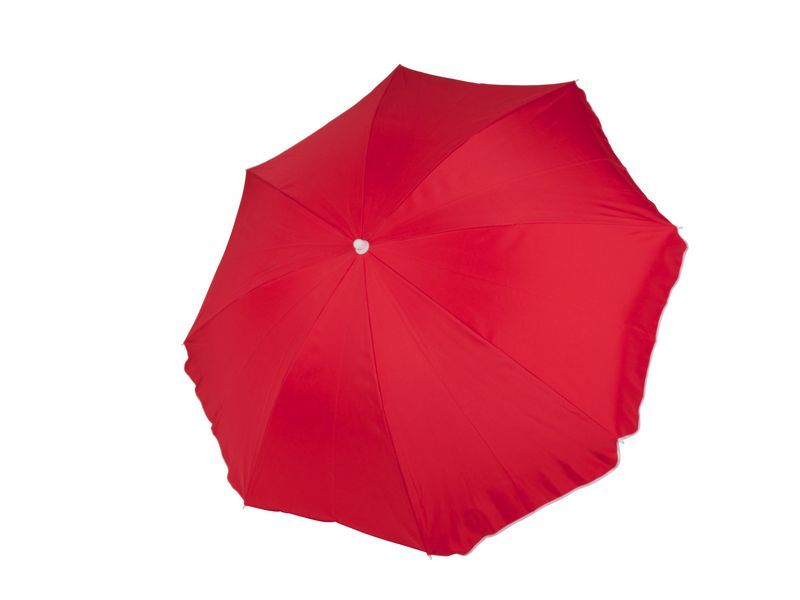 Opschudding Dynamiek Noordoosten Bo-Camp Parasol Met Knikarm Ø 165 cm Rood - Te Velde