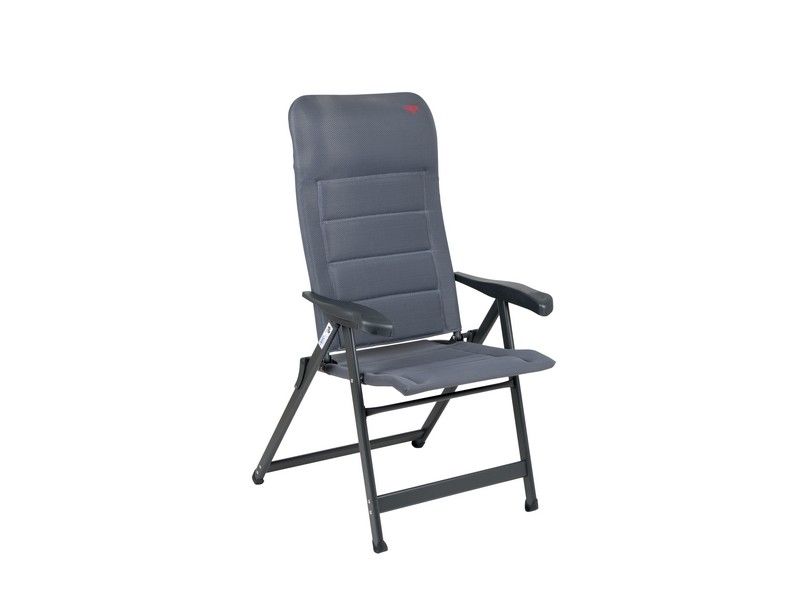 Crespo kampeer standen stoel ap-237 air-deluxe grijs kleur 86