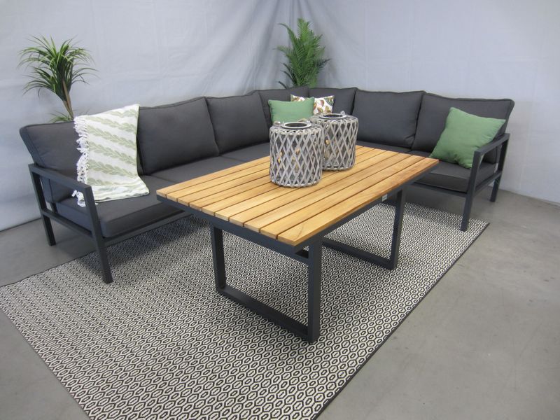 Verplicht Klem Garderobe Te Velde tuinmeubelen palazzo lounge dining set links - Te Velde