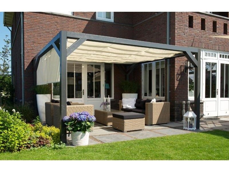 tand minimum Glimlach Nesling coolfit harmonica schaduwdoek 2,9 meter breed 5 meter uitval - Te  Velde