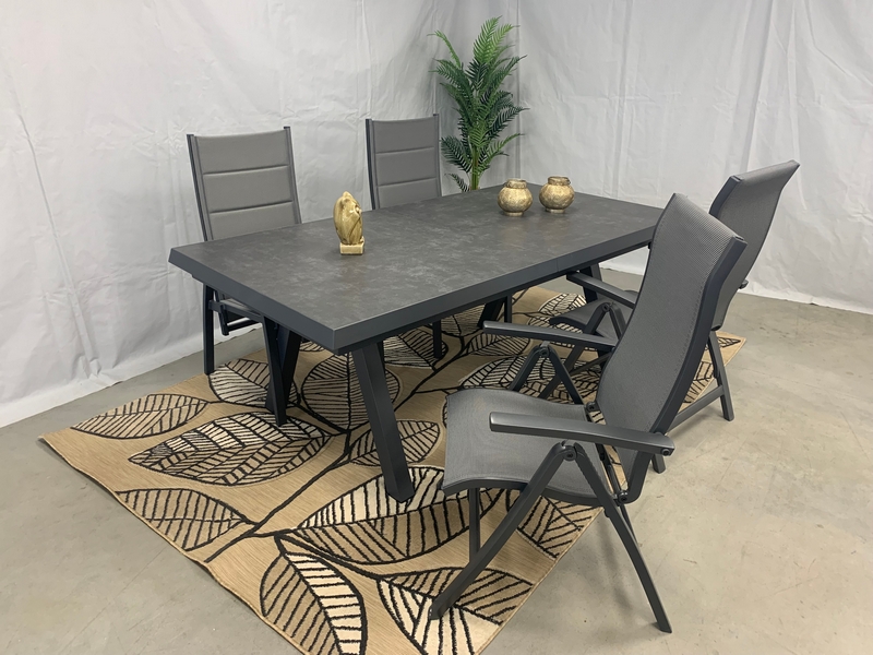 te-velde-tuinmeubelen-tuinset-monaco-260-tafel-met-4-milano-stoelen-milano4mona260