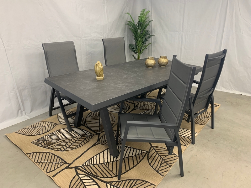 te-velde-tuinmeubelen-tuinset-monaco-260-tafel-met-4-pizano-stoelen-pizano4mona260