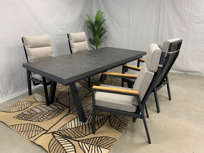 te-velde-tuinmeubelen-tuinset-monaco-260-tafel-met-4-palazzo-teak-stoelen-palteak4mona260