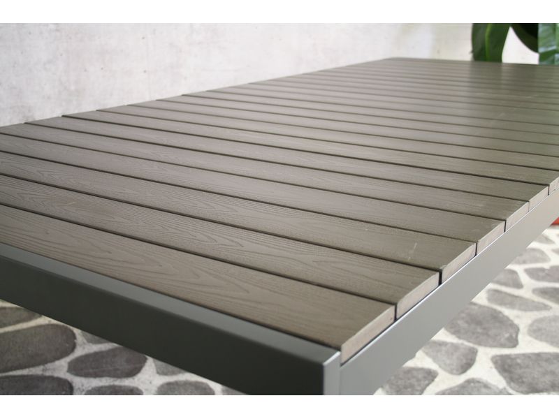 serie privacy uitvinden Sensline jersey tuintafel polywood 160 antraciet - Te Velde