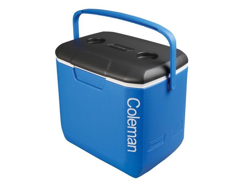 30 qt performance koelbox blauw-grijs - Velde