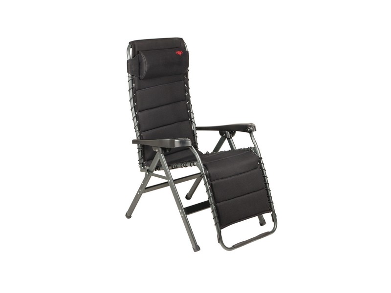 knijpen boezem Verlaten Crespo kampeer relaxstoel ap-232 air-deluxe zwart kleur 80 - Te Velde