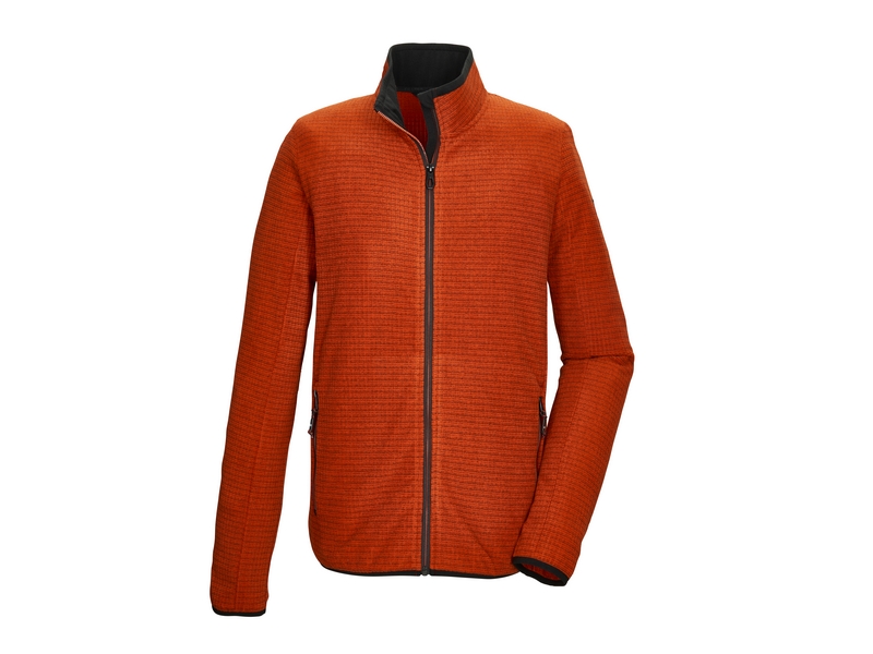killtec-heren-gebreid-fleece-vest-kow-33-rood-44438-477
