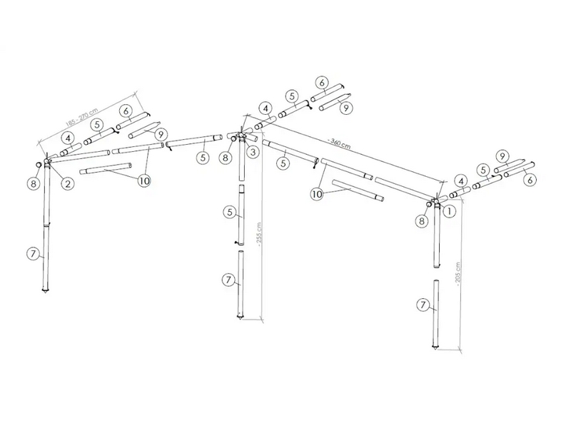 reda-luifelframe-caravan-en-voortentluifel-25-mm-staal-luiframestaal25mm
