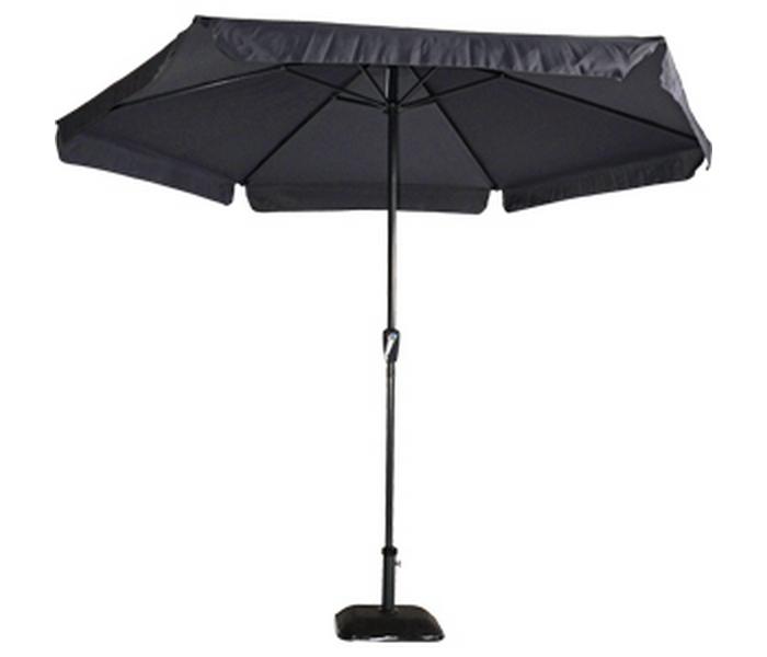 lesli-parasol-gemini-3-meter-zwart