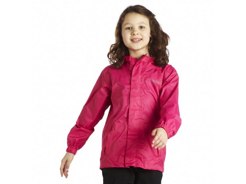 In het algemeen onderdelen Verst Regen jas? Regatta meisjes regen jack Pack it jacket jem - Te Velde