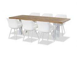 hartman-tuinset-sophie-studio-wit-met-beach7-moonlight-teak-tafel-240-x-100