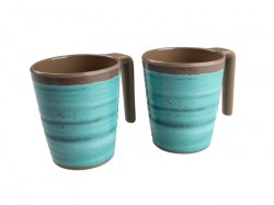 bo-camp-mok-halo-100-melamine-4-stuks-aqua-6181401