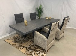 te-velde-tuinmeubelen-tuinset-monaco-260-tafel-met-4-ross-misty-grey-stoelen-rossmisty4mona260