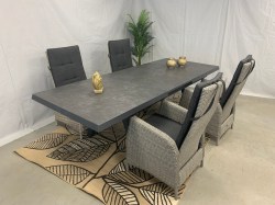 te-velde-tuinmeubelen-tuinset-monaco-260-tafel-met-4-ross-blended-grey-stoelen-rossblend4mona260