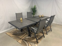 te-velde-tuinmeubelen-tuinset-monaco-260-tafel-met-4-milano-stoelen-milano4mona260