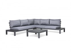 suns vita platform loungeset aluminium 4 delig