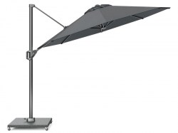 platinum-zweefparasol-parasol-voyager-t¹-Ø-3,0-antraciet