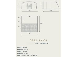 kampa-familietent-dawlish-6-9120002479