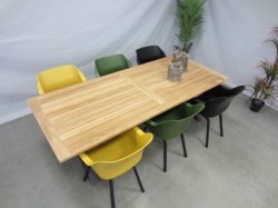 hartman-tuinset-sophie-element-kleur-met-kruispoot-teaktafel-240-21680831-lucan240