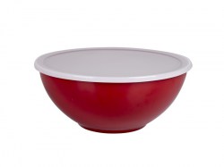 bo-camp-melamine-kom-met-deksel-rood-26-cm