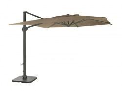 garden-impressions-zweefparasol-hawaii-ii-3-x-3-mtr-taupe