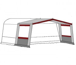 luifel voor voortent 240 cm