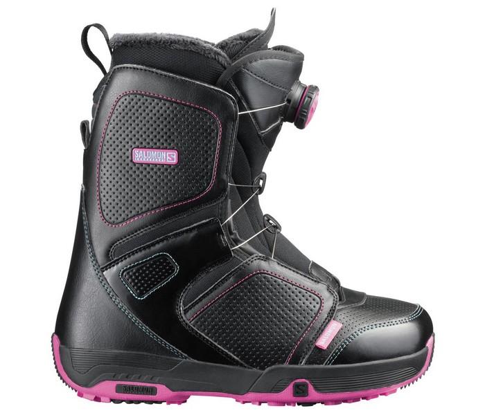 Pracht Vriendelijkheid Manie Salomon dames snowboard schoen Pearl Boa - Te Velde