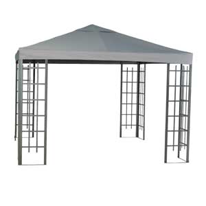INSTENT® Basis zijwand/zijdeel voor paviljoen 3x3m met raam of
